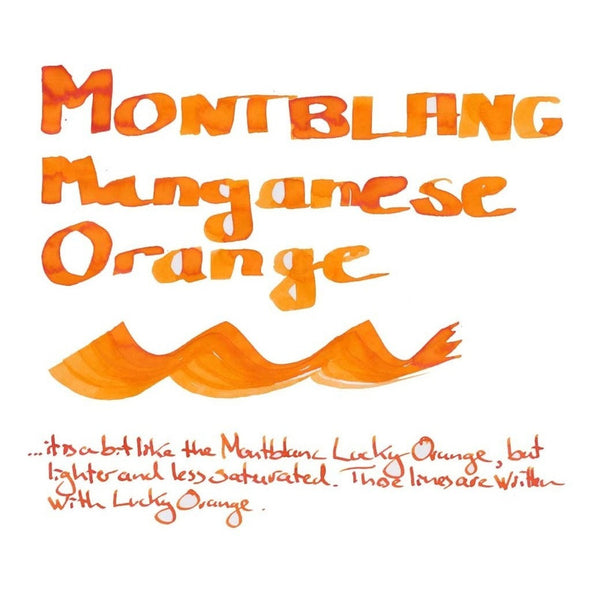 Tinta Montblanc Set Cartridges - Manganese Orange 128207