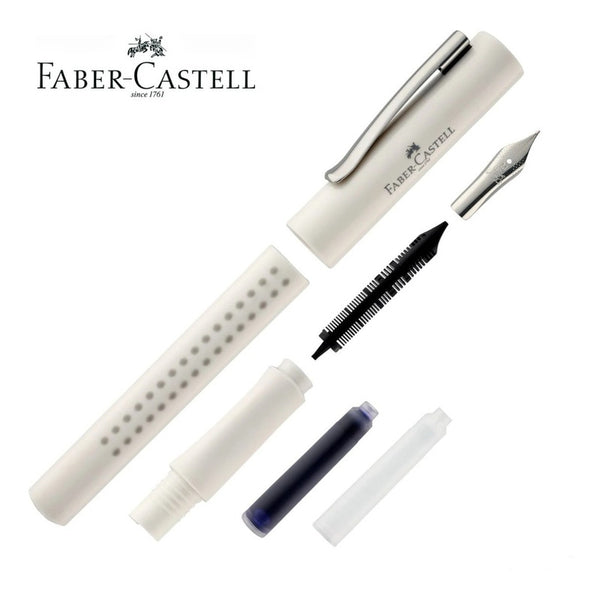 Lapicera Set Grip Faber-castell Coconut Pluma + Boligrafo
