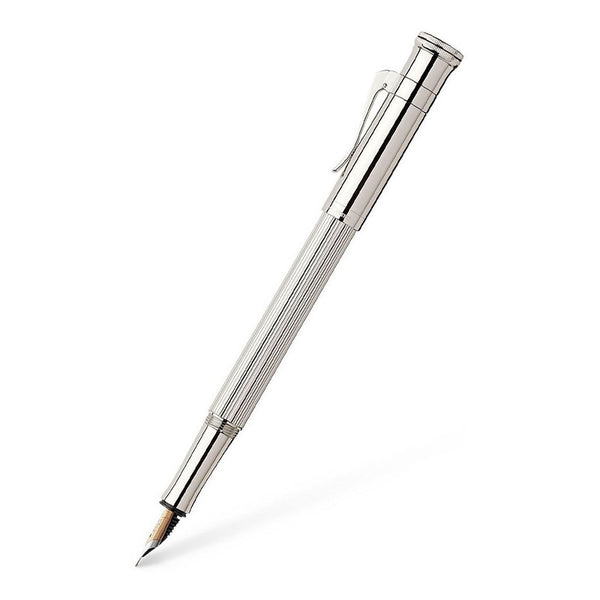 Lapicera Pluma Fuente Graf Von Faber-castell Sterling Silver - Fine (F)