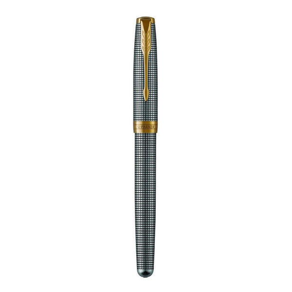 Lapicera Boligrafo Parker Sonnet Silver With Ciselé Pattern