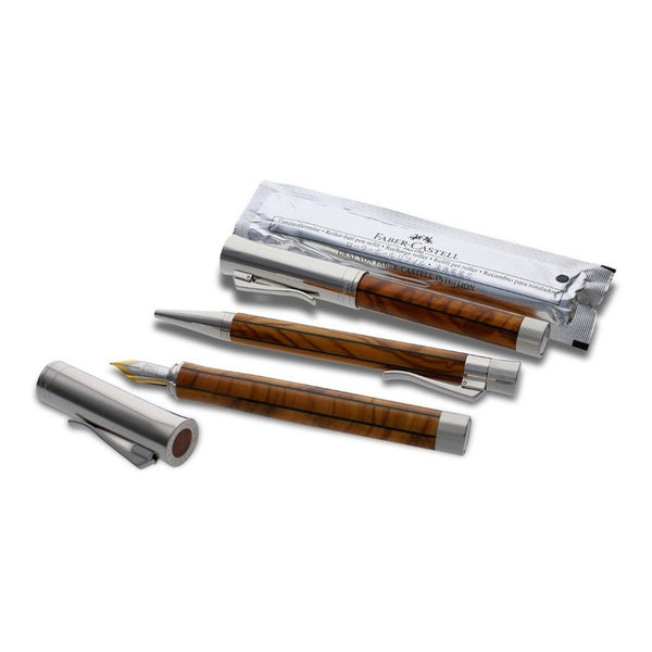 Lapicera Boligrafo Graf Von Faber-castell Elemento Olive