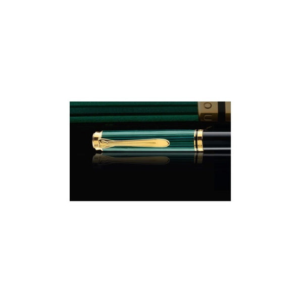 Lapicera Boligrafo Pelikan K600 - Black/green