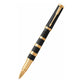 Lapicera Parker 5th Ingenuity Large Black Rubber Gold Trim