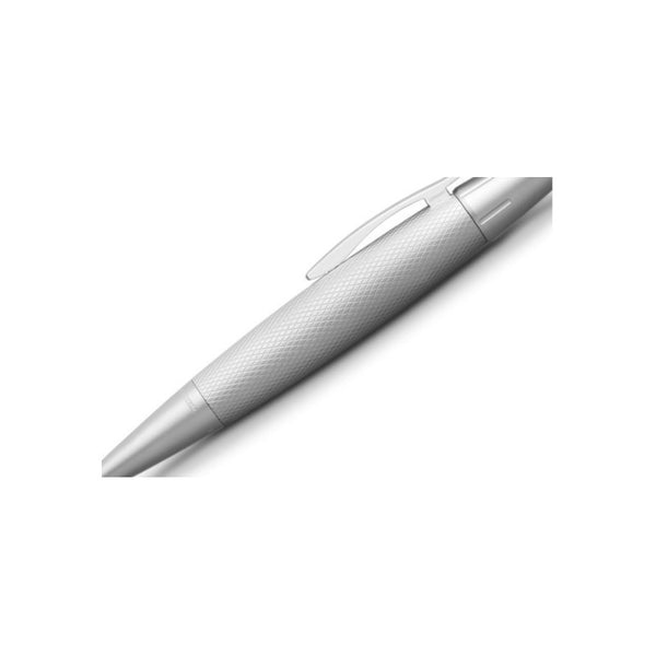Lapicera Bolígrafo Faber-castell E-motion Pure Silver