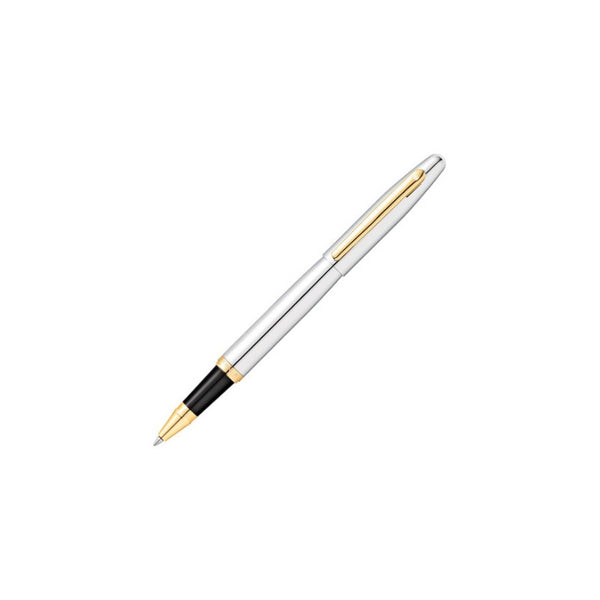 Lapicera Rollerball Sheaffer Vfm Chrome With Gold Trim Gt