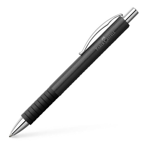 Lapicera Boligrafo Faber-castell Basic Leather Black