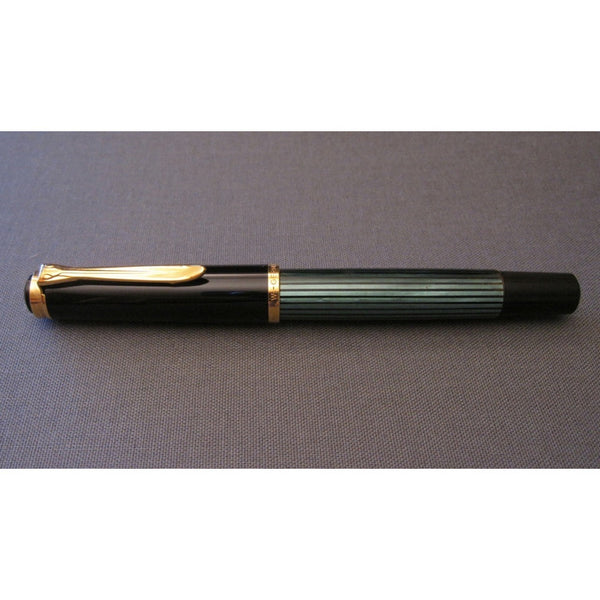 Lapicera Pluma Pelikan M400 Green/black - Broad