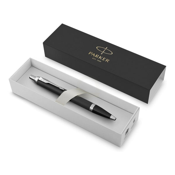 Lapicera Boligrafo Parker Im Matte Black Chrome