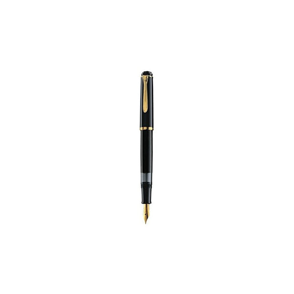 Lapicera Pluma Fuente Pelikan Souveran M200 Black - Broad
