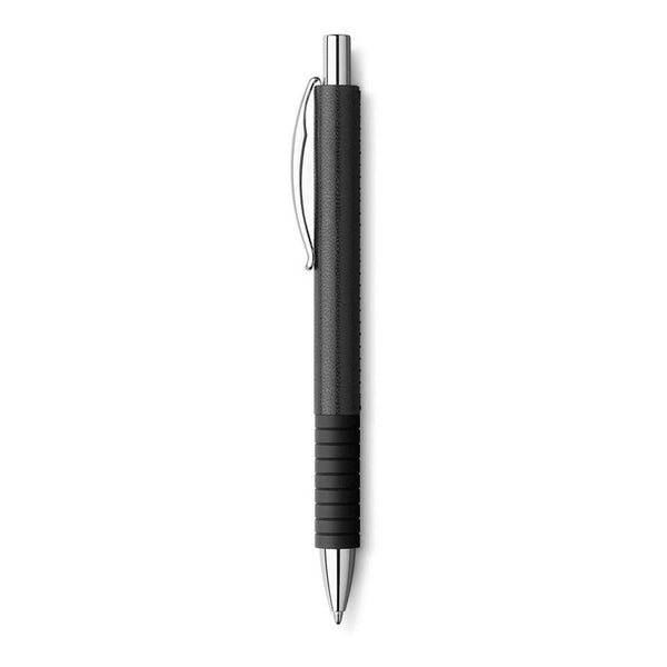 Lapicera Boligrafo Faber-castell Basic Leather Black