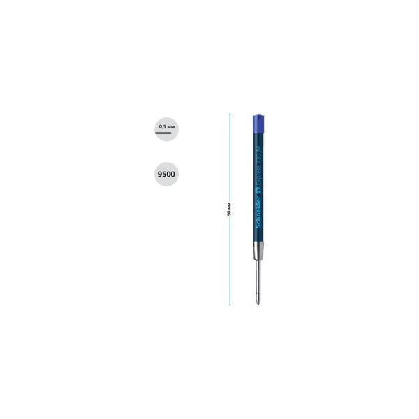 Repuesto Schneider 735 F Boligrafo Azul - Fine