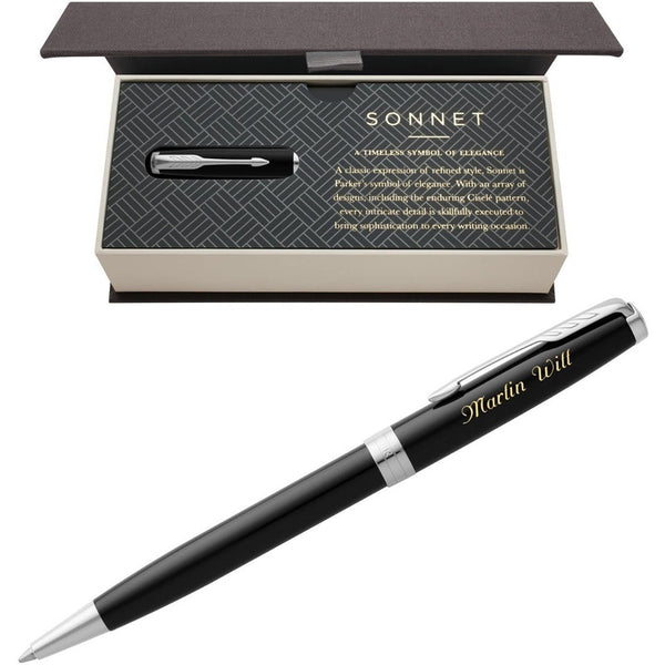 Lapicera Boligrafo Parker Sonnet Black Ct