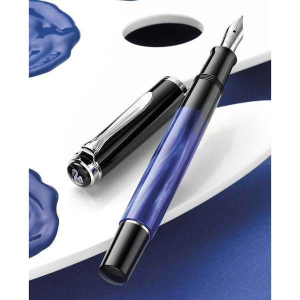 Lapicera Pluma Pelikan M205 Blue Marble - Medium