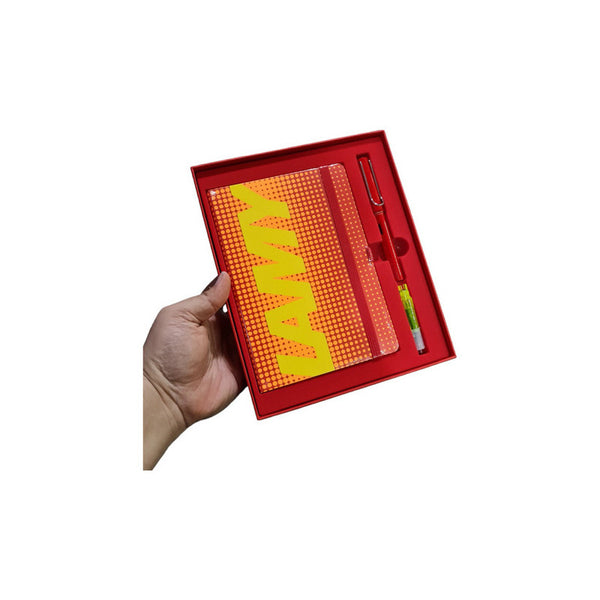 Set Lapicera Pluma Lamy Al-star Glossy Red Edicion Especial Color De La Tinta Rojo Color Del Exterior Rojo