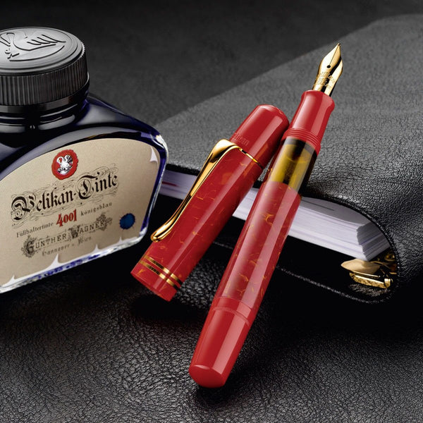 Lapicera Pluma Pelikan M101n Bright Red - Medium