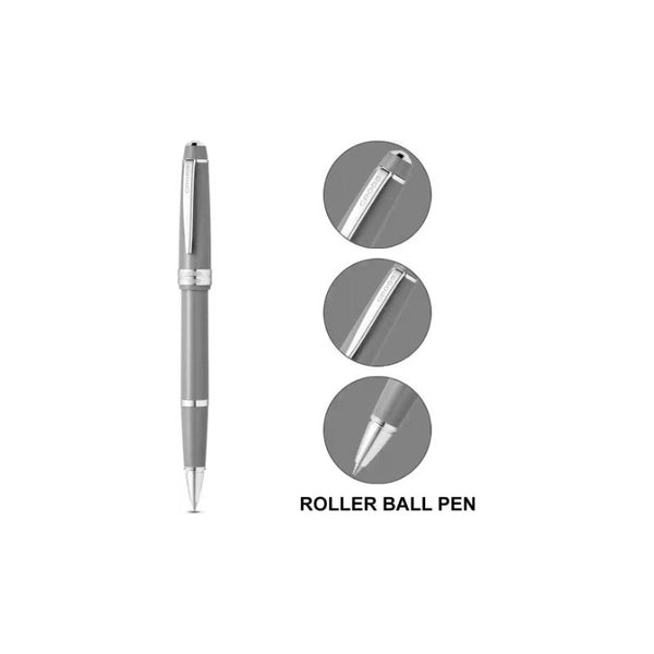 Lapicera Roller Cross Bailey Light Gray At0743-5