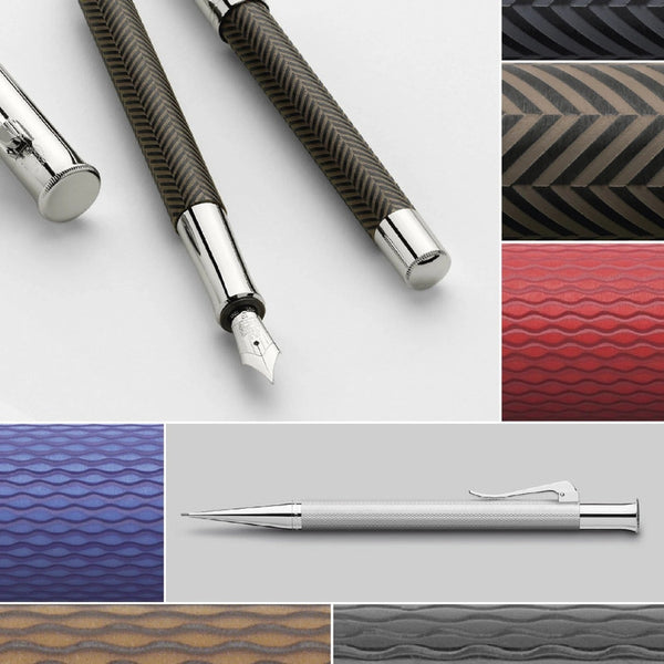 Lapicera Boligrafo Graf Von Faber-Castell Guilloche Black
