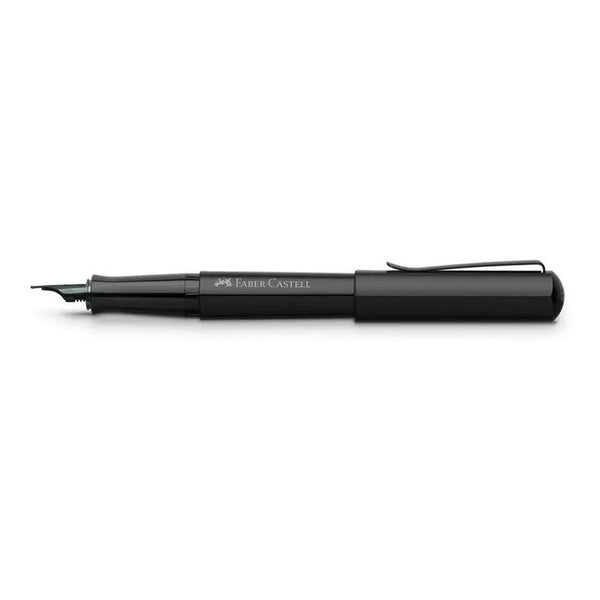 Lapicera Set Hexo Faber-castell Mate Black Pluma + Boligrafo