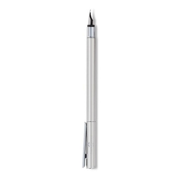 Lapicera Pluma Faber-Castell Neo Slim Stainless St Shiny - Medium (M)