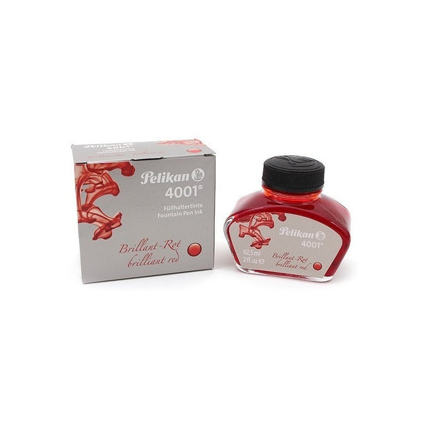 Tinta Para Pluma Fuente Pelikan - 30 Ml - Color Rojo