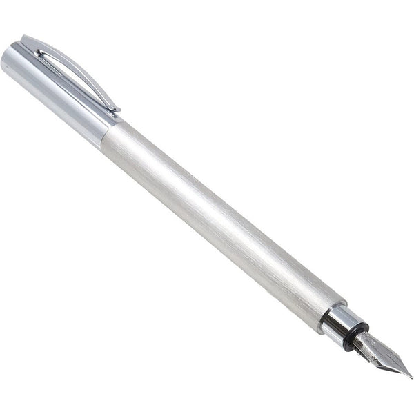 Lapicera Pluma Faber-castell Ambition S. Steel - Medium