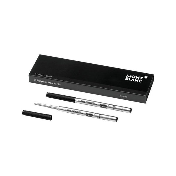 Tinta Set Repuesto Boligrafo Montblanc (Broad) Mystery Black