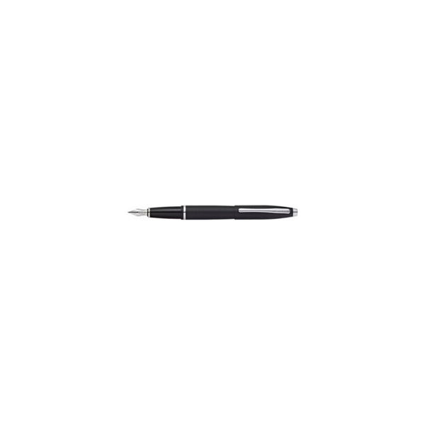 Lapicera Pluma Fuente Cross Calais Black Matte At0116-14ms