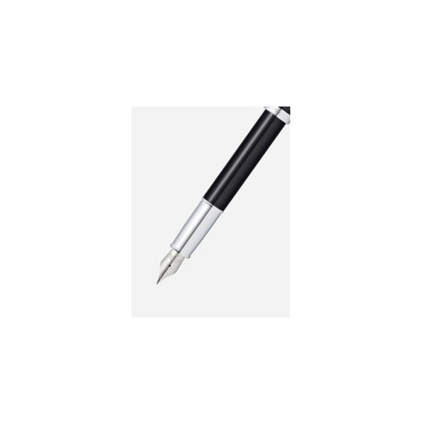 Lapicera Pluma Fuente Sheaffer 100 Glossy Black Ct - Medium