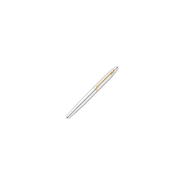 Lapicera Rollerball Sheaffer Vfm Chrome With Gold Trim Gt