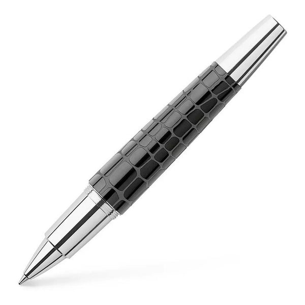 Lapicera Rollerball Faber-Castell E-motion Croco Black