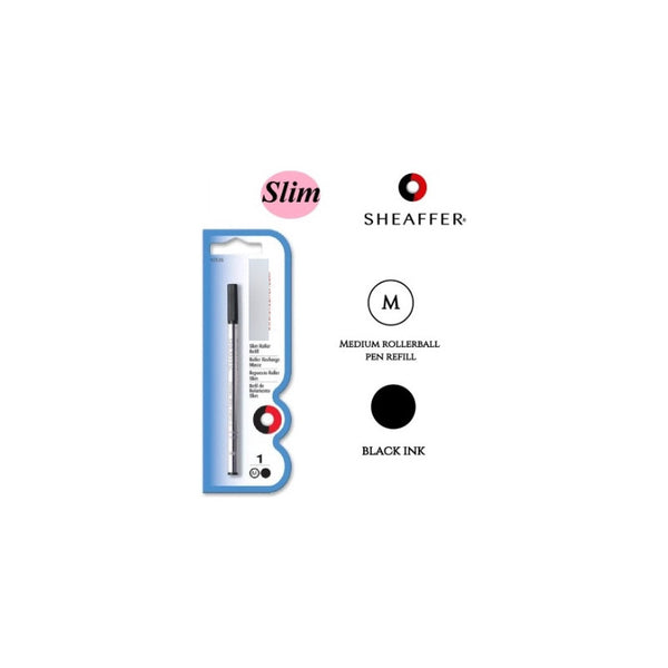 Tinta Repuesto Rollerball Sheaffer Slim Negro Medium / 97535