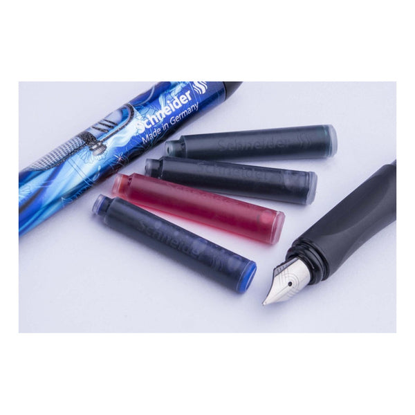 Tinta Para Pluma Fuente Schneider 6601 - Cartridges - Negro