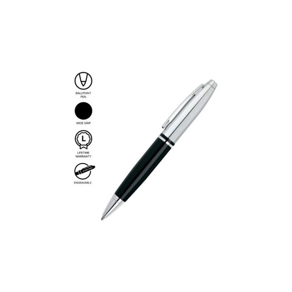 Lapicera Boligrafo Cross Calais Chrome/black At0112-2