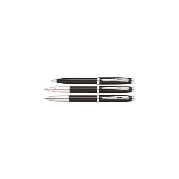 Lapicera Pluma Fuente Sheaffer 100 Glossy Black Ct - Medium