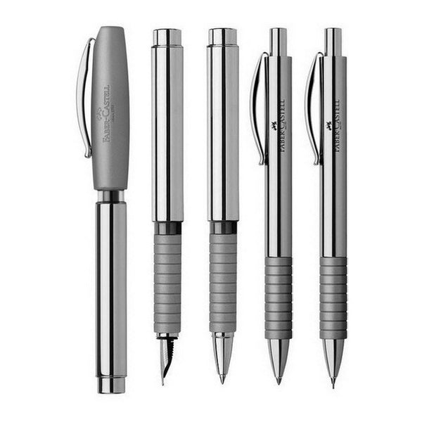 Lapicera Boligrafo Faber-castell Essentio Aluminium Shiny