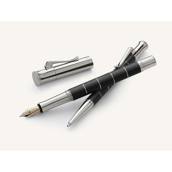Lapicera Pluma Fuente Graf Von Faber-Castell Anello Ebony - Medium