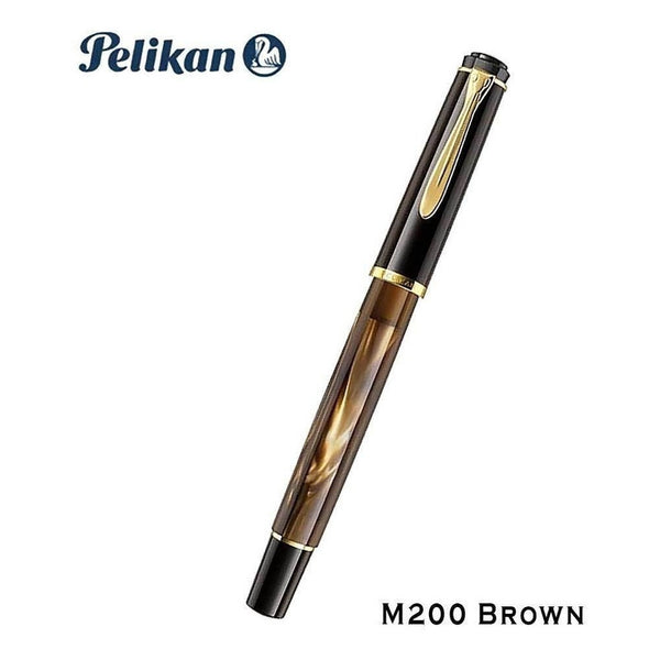 Lapicera Pluma Pelikan M200 Brown Marble - Fine (F)