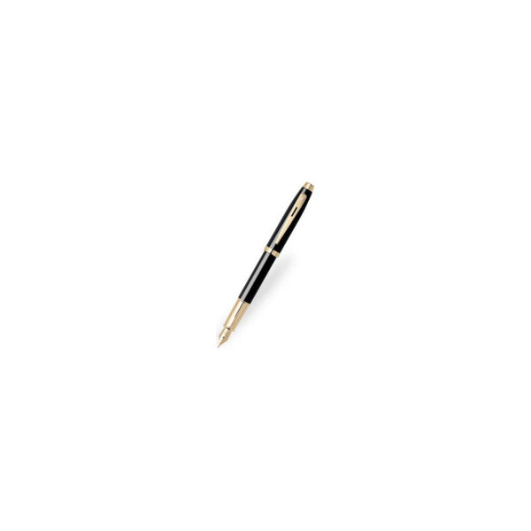 Lapicera Pluma Fuente Sheaffer 100 Gloss Black Gt - Medium