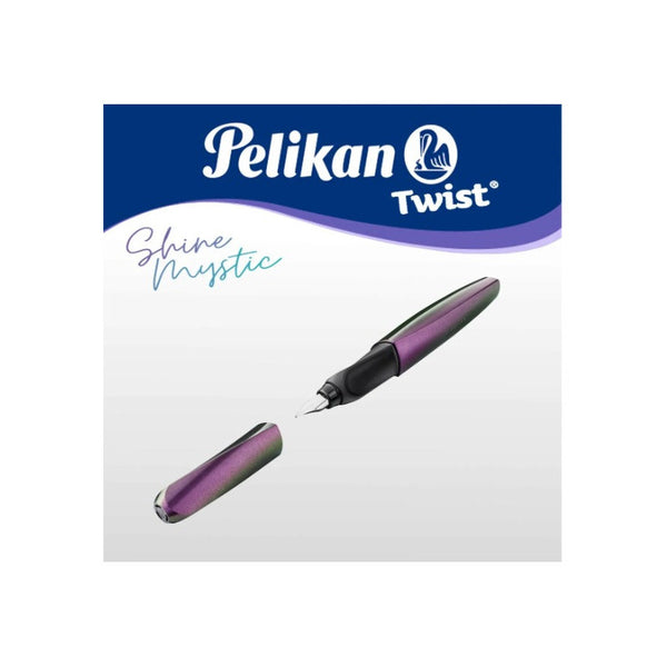 Lapicera Pluma Fuente Pelikan Twist - Shine Mystic