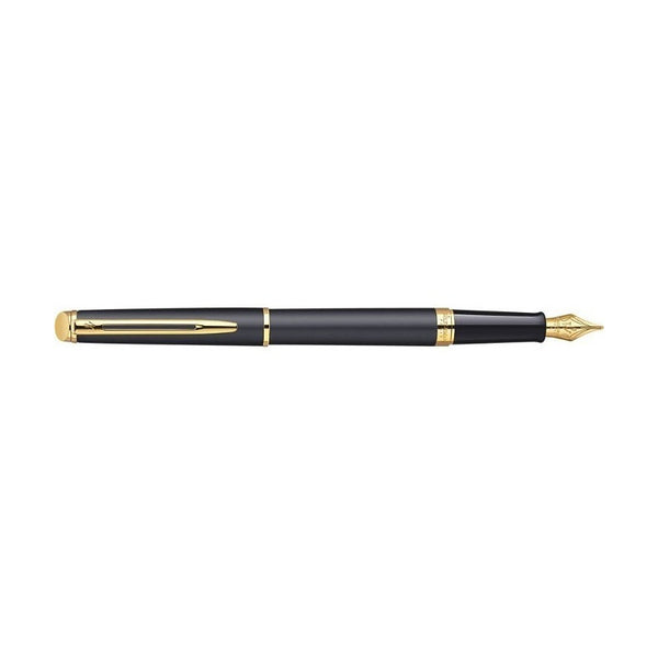 Lapicera Pluma Fuente Waterman Hemisphere Black Matte Gt - M