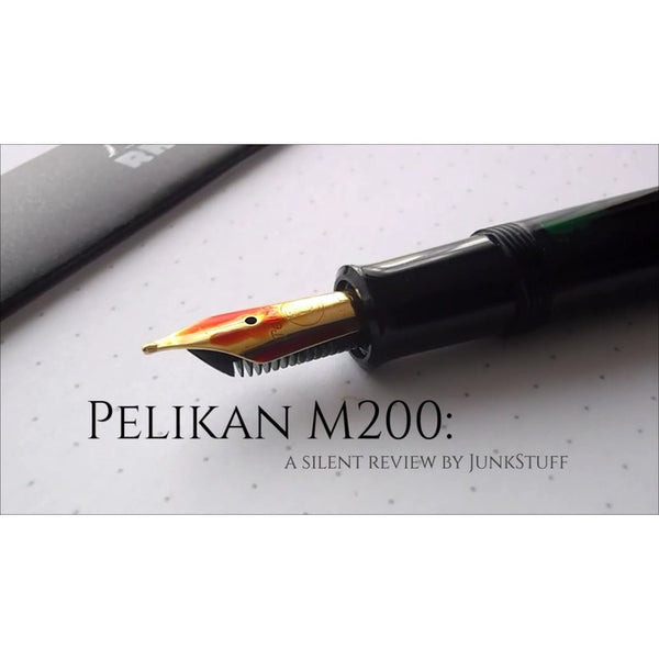 Lapicera Pluma Fuente Pelikan M200 Black - Fine