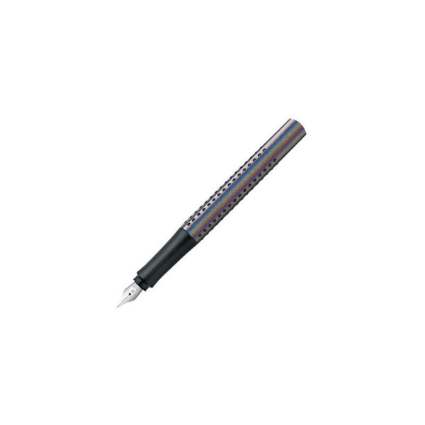 Lapicera Pluma Fuente Faber-castell Grip - Glam Silver