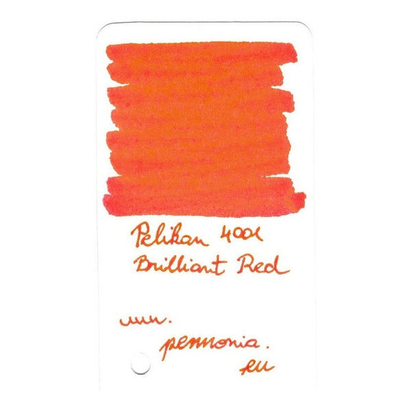 Tinta Para Pluma Fuente Pelikan 4001 - 30 Ml - Rojo