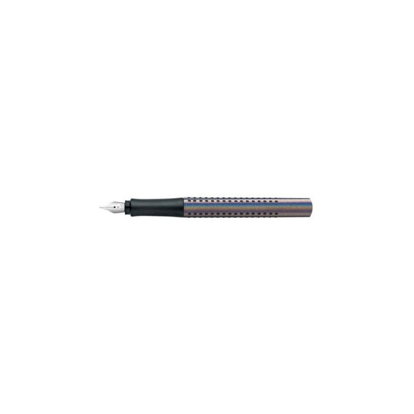 Lapicera Pluma Fuente Faber-castell Grip - Glam Silver