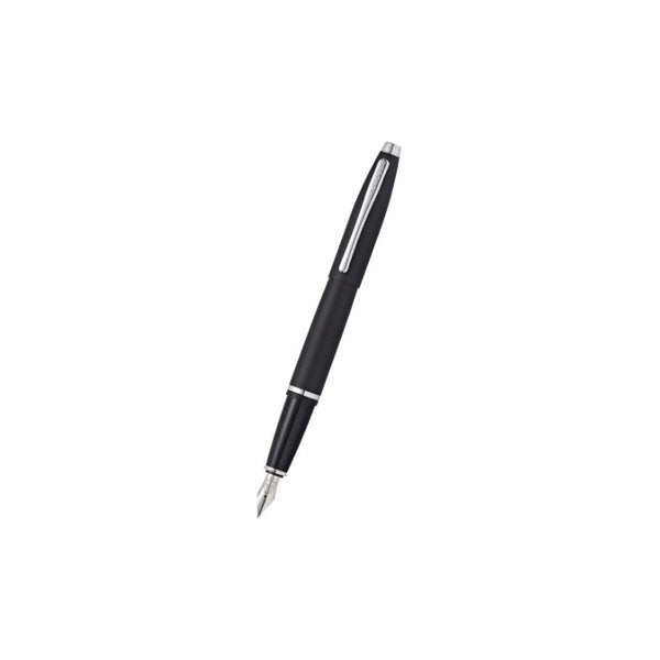 Lapicera Pluma Fuente Cross Calais Black Matte At0116-14ms