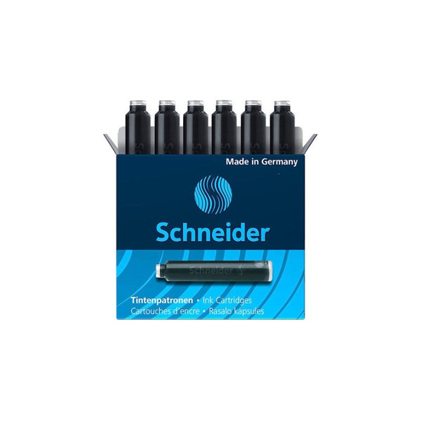 Tinta Para Pluma Fuente Schneider 6601 - Cartridges - Negro
