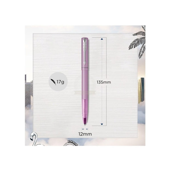 Lapicera  Roller Parker Vector Xl Lilac - Fine