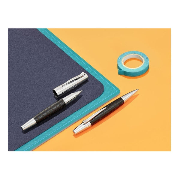 Lapicera Rollerball Faber-Castell E-motion Croco Black