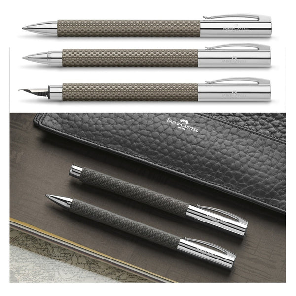Lapicera Roller Faber-castell Ambition Opart Black Sand