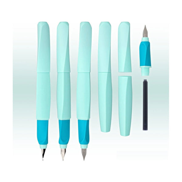 Lapicera Pluma Fuente Pelikan Twist - Neon Mint